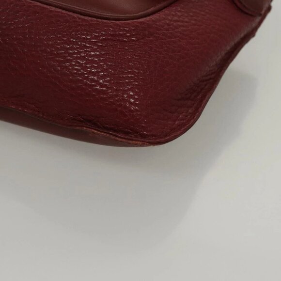 CARTIER Clutch Bag Leather Bordeaux Gold Auth bs24416 | eBay CARTIER Clutch Bag Leather Bordeaux Gold Auth bs24416